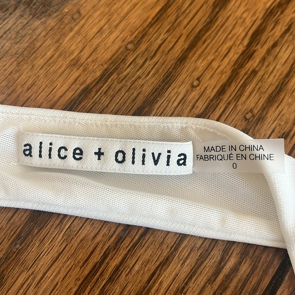 Alice + Olivia Rosia One Shoulder Mini Dress - Picture 13 of 15